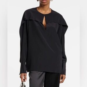 Joseph Balard silk crêpe de chine blouse